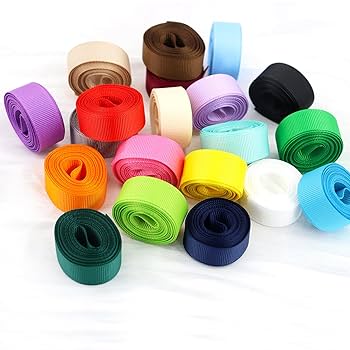 ribbon gather rib blouson 【PELLICULE】 Amazon.com: 5/8 Inches Grosgrain Ribbons Fabric Ribbons, 20